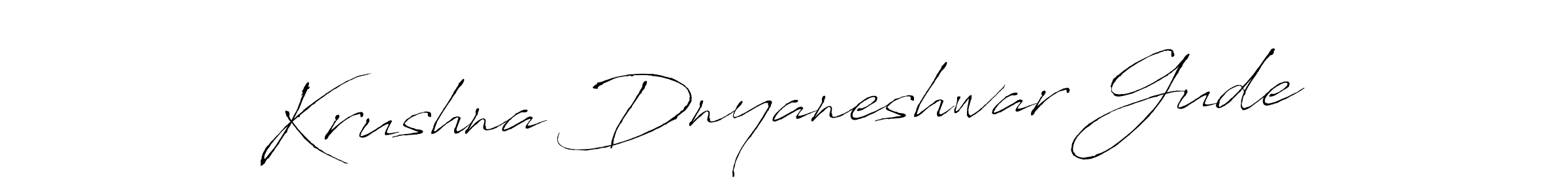 The best way (Antro_Vectra) to make a short signature is to pick only two or three words in your name. The name Krushna Dnyaneshwar Gude include a total of six letters. For converting this name. Krushna Dnyaneshwar Gude signature style 6 images and pictures png