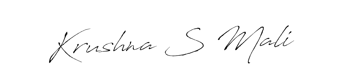 Here are the top 10 professional signature styles for the name Krushna S Mali. These are the best autograph styles you can use for your name. Krushna S Mali signature style 6 images and pictures png