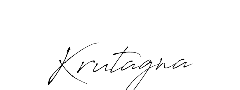 Also You can easily find your signature by using the search form. We will create Krutagna name handwritten signature images for you free of cost using Antro_Vectra sign style. Krutagna signature style 6 images and pictures png