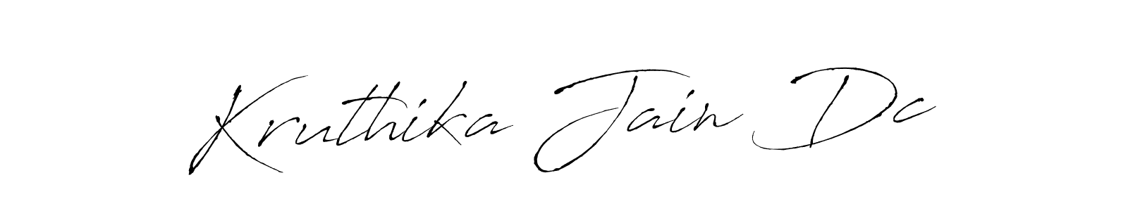 Once you've used our free online signature maker to create your best signature Antro_Vectra style, it's time to enjoy all of the benefits that Kruthika Jain Dc name signing documents. Kruthika Jain Dc signature style 6 images and pictures png