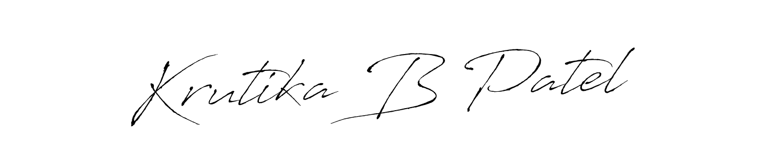 Similarly Antro_Vectra is the best handwritten signature design. Signature creator online .You can use it as an online autograph creator for name Krutika B Patel. Krutika B Patel signature style 6 images and pictures png