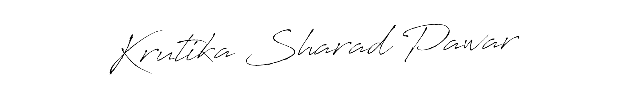 It looks lik you need a new signature style for name Krutika Sharad Pawar. Design unique handwritten (Antro_Vectra) signature with our free signature maker in just a few clicks. Krutika Sharad Pawar signature style 6 images and pictures png