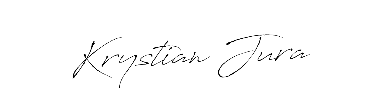Antro_Vectra is a professional signature style that is perfect for those who want to add a touch of class to their signature. It is also a great choice for those who want to make their signature more unique. Get Krystian Jura name to fancy signature for free. Krystian Jura signature style 6 images and pictures png