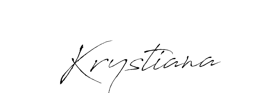 Antro_Vectra is a professional signature style that is perfect for those who want to add a touch of class to their signature. It is also a great choice for those who want to make their signature more unique. Get Krystiana name to fancy signature for free. Krystiana signature style 6 images and pictures png