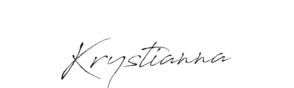 Make a beautiful signature design for name Krystianna. Use this online signature maker to create a handwritten signature for free. Krystianna signature style 6 images and pictures png