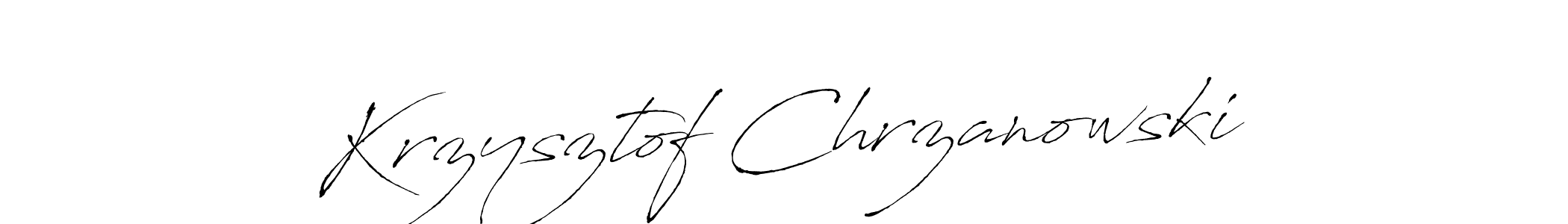 Make a short Krzysztof Chrzanowski signature style. Manage your documents anywhere anytime using Antro_Vectra. Create and add eSignatures, submit forms, share and send files easily. Krzysztof Chrzanowski signature style 6 images and pictures png