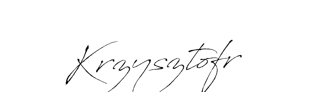 How to make Krzysztofr name signature. Use Antro_Vectra style for creating short signs online. This is the latest handwritten sign. Krzysztofr signature style 6 images and pictures png