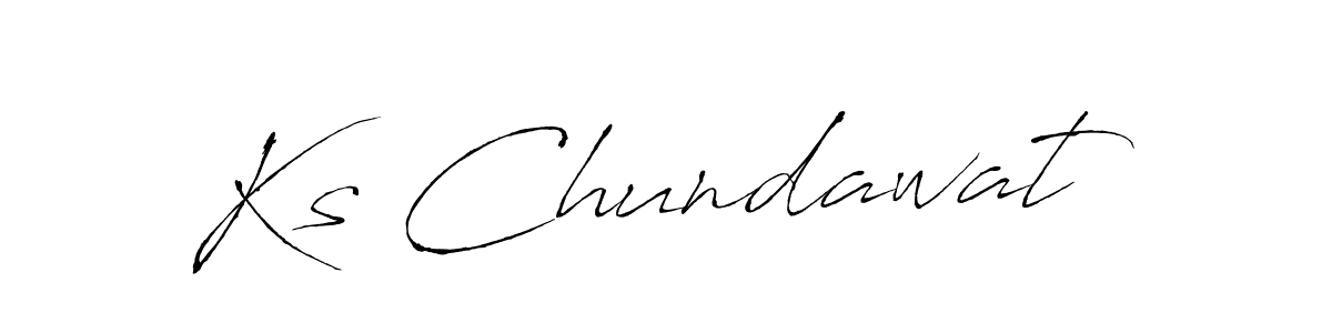 Once you've used our free online signature maker to create your best signature Antro_Vectra style, it's time to enjoy all of the benefits that Ks Chundawat name signing documents. Ks Chundawat signature style 6 images and pictures png