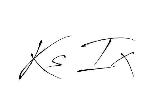 This is the best signature style for the Ks Ix name. Also you like these signature font (Antro_Vectra). Mix name signature. Ks Ix signature style 6 images and pictures png
