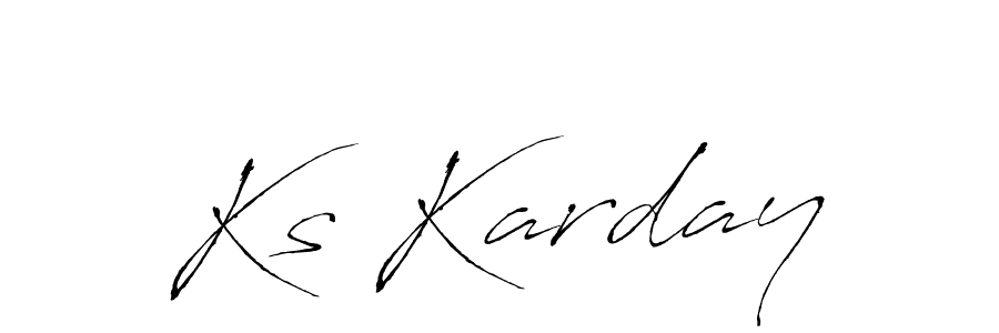 Once you've used our free online signature maker to create your best signature Antro_Vectra style, it's time to enjoy all of the benefits that Ks Karday name signing documents. Ks Karday signature style 6 images and pictures png