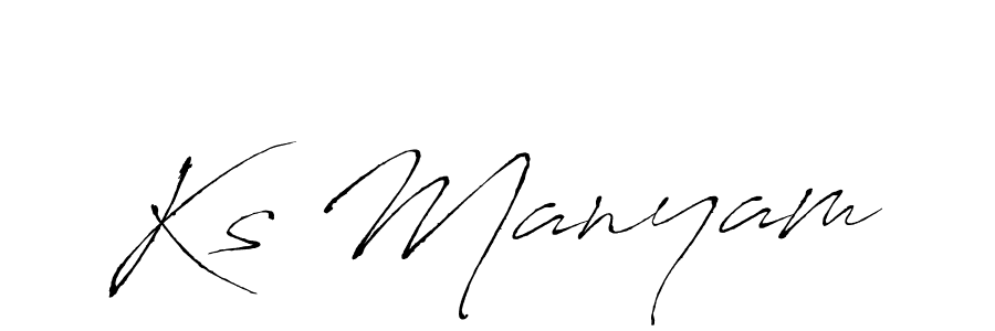 How to Draw Ks Manyam signature style? Antro_Vectra is a latest design signature styles for name Ks Manyam. Ks Manyam signature style 6 images and pictures png