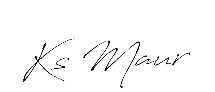 Make a beautiful signature design for name Ks Maur. Use this online signature maker to create a handwritten signature for free. Ks Maur signature style 6 images and pictures png