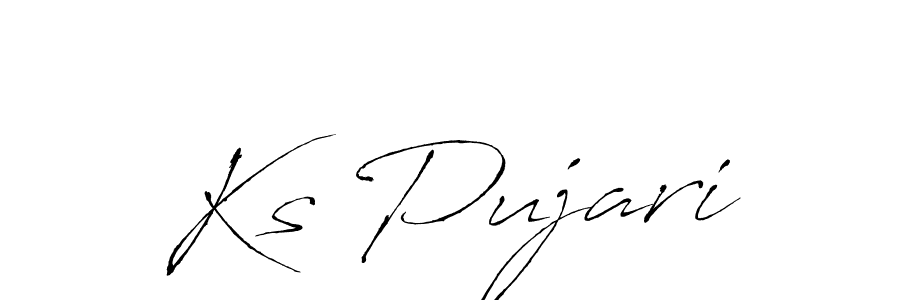 How to Draw Ks Pujari signature style? Antro_Vectra is a latest design signature styles for name Ks Pujari. Ks Pujari signature style 6 images and pictures png