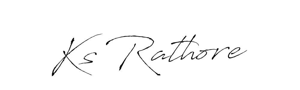 Also we have Ks Rathore name is the best signature style. Create professional handwritten signature collection using Antro_Vectra autograph style. Ks Rathore signature style 6 images and pictures png