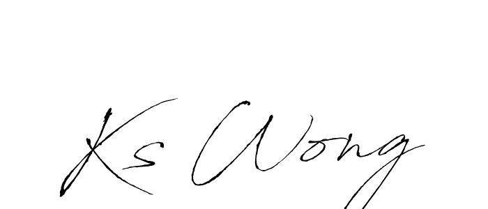 How to make Ks Wong name signature. Use Antro_Vectra style for creating short signs online. This is the latest handwritten sign. Ks Wong signature style 6 images and pictures png