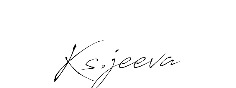 It looks lik you need a new signature style for name Ks.jeeva. Design unique handwritten (Antro_Vectra) signature with our free signature maker in just a few clicks. Ks.jeeva signature style 6 images and pictures png