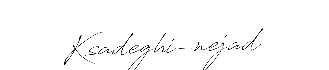 Also You can easily find your signature by using the search form. We will create Ksadeghi-nejad name handwritten signature images for you free of cost using Antro_Vectra sign style. Ksadeghi-nejad signature style 6 images and pictures png