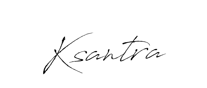 You should practise on your own different ways (Antro_Vectra) to write your name (Ksantra) in signature. don't let someone else do it for you. Ksantra signature style 6 images and pictures png