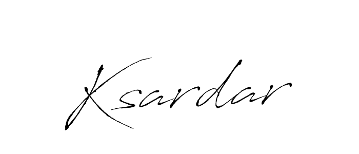 Make a beautiful signature design for name Ksardar. Use this online signature maker to create a handwritten signature for free. Ksardar signature style 6 images and pictures png