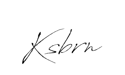 The best way (Antro_Vectra) to make a short signature is to pick only two or three words in your name. The name Ksbrn include a total of six letters. For converting this name. Ksbrn signature style 6 images and pictures png