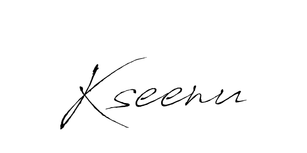 Design your own signature with our free online signature maker. With this signature software, you can create a handwritten (Antro_Vectra) signature for name Kseenu. Kseenu signature style 6 images and pictures png