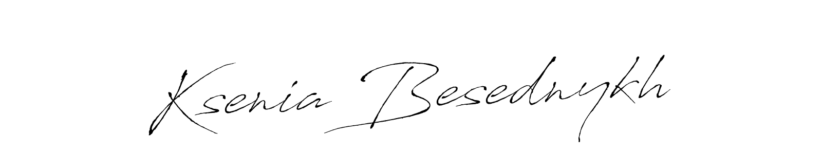 Make a beautiful signature design for name Ksenia Besednykh. Use this online signature maker to create a handwritten signature for free. Ksenia Besednykh signature style 6 images and pictures png