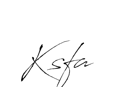 Similarly Antro_Vectra is the best handwritten signature design. Signature creator online .You can use it as an online autograph creator for name Ksfa. Ksfa signature style 6 images and pictures png