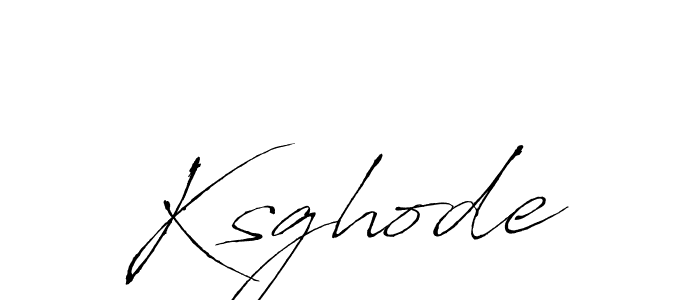 Ksghode stylish signature style. Best Handwritten Sign (Antro_Vectra) for my name. Handwritten Signature Collection Ideas for my name Ksghode. Ksghode signature style 6 images and pictures png