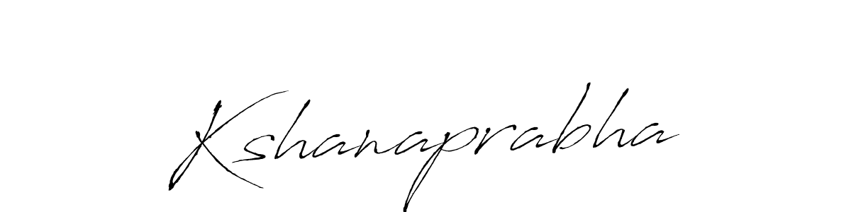 How to make Kshanaprabha name signature. Use Antro_Vectra style for creating short signs online. This is the latest handwritten sign. Kshanaprabha signature style 6 images and pictures png