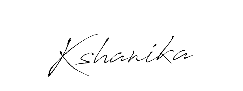 How to make Kshanika name signature. Use Antro_Vectra style for creating short signs online. This is the latest handwritten sign. Kshanika signature style 6 images and pictures png