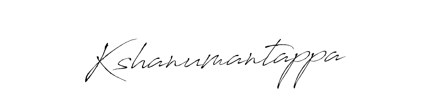How to make Kshanumantappa signature? Antro_Vectra is a professional autograph style. Create handwritten signature for Kshanumantappa name. Kshanumantappa signature style 6 images and pictures png