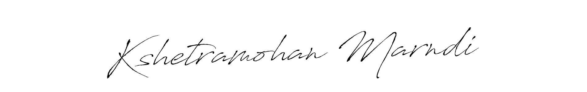 How to make Kshetramohan Marndi signature? Antro_Vectra is a professional autograph style. Create handwritten signature for Kshetramohan Marndi name. Kshetramohan Marndi signature style 6 images and pictures png