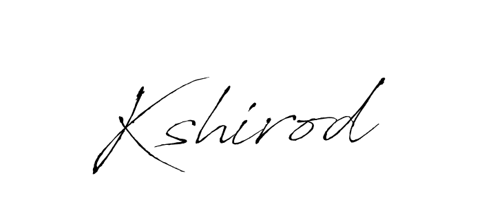 Kshirod stylish signature style. Best Handwritten Sign (Antro_Vectra) for my name. Handwritten Signature Collection Ideas for my name Kshirod. Kshirod signature style 6 images and pictures png