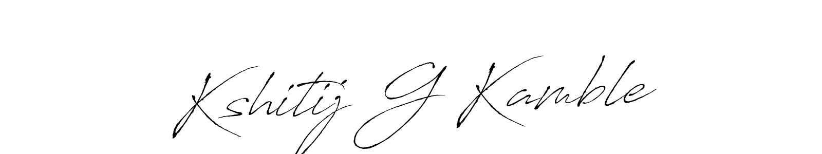 Make a beautiful signature design for name Kshitij G Kamble. Use this online signature maker to create a handwritten signature for free. Kshitij G Kamble signature style 6 images and pictures png