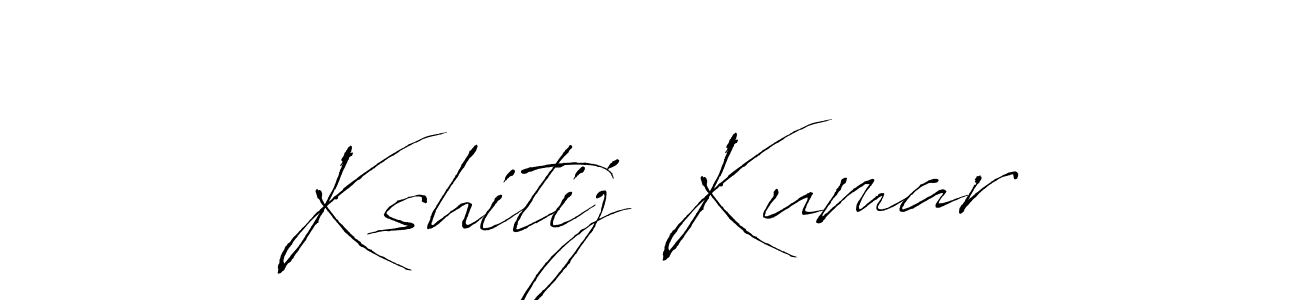 How to make Kshitij Kumar signature? Antro_Vectra is a professional autograph style. Create handwritten signature for Kshitij Kumar name. Kshitij Kumar signature style 6 images and pictures png
