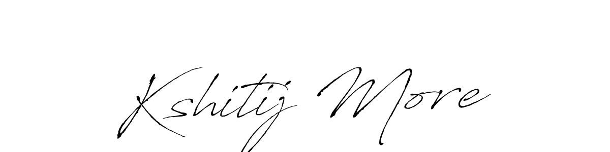 Similarly Antro_Vectra is the best handwritten signature design. Signature creator online .You can use it as an online autograph creator for name Kshitij More. Kshitij More signature style 6 images and pictures png