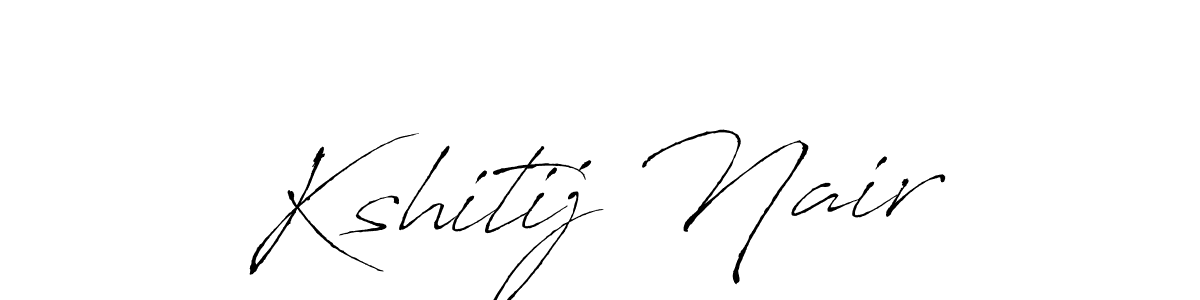 Also we have Kshitij Nair name is the best signature style. Create professional handwritten signature collection using Antro_Vectra autograph style. Kshitij Nair signature style 6 images and pictures png