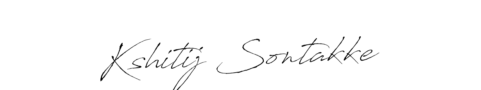 Make a beautiful signature design for name Kshitij Sontakke. Use this online signature maker to create a handwritten signature for free. Kshitij Sontakke signature style 6 images and pictures png