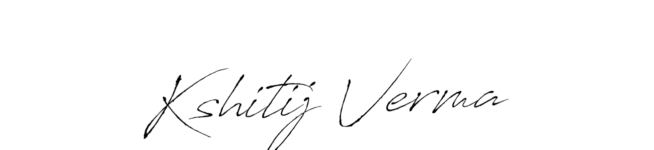 The best way (Antro_Vectra) to make a short signature is to pick only two or three words in your name. The name Kshitij Verma include a total of six letters. For converting this name. Kshitij Verma signature style 6 images and pictures png