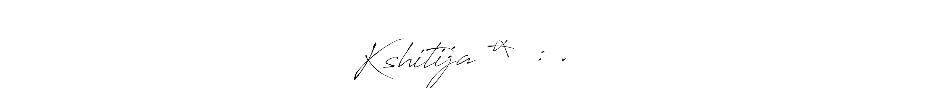 Use a signature maker to create a handwritten signature online. With this signature software, you can design (Antro_Vectra) your own signature for name Kshitija♥*♡∞:｡.｡　　. Kshitija♥*♡∞:｡.｡　　 signature style 6 images and pictures png
