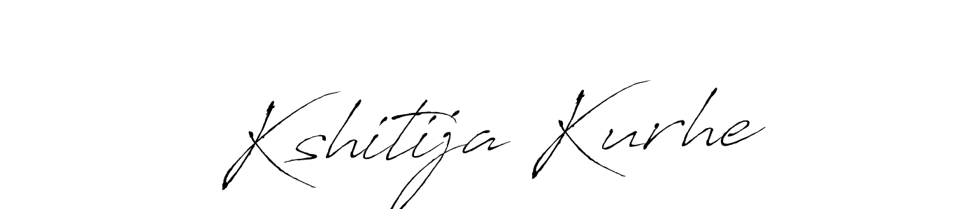 Make a beautiful signature design for name Kshitija Kurhe. With this signature (Antro_Vectra) style, you can create a handwritten signature for free. Kshitija Kurhe signature style 6 images and pictures png