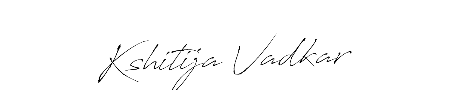 See photos of Kshitija Vadkar official signature by Spectra . Check more albums & portfolios. Read reviews & check more about Antro_Vectra font. Kshitija Vadkar signature style 6 images and pictures png