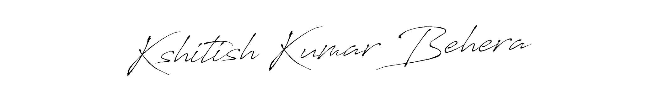 The best way (Antro_Vectra) to make a short signature is to pick only two or three words in your name. The name Kshitish Kumar Behera include a total of six letters. For converting this name. Kshitish Kumar Behera signature style 6 images and pictures png