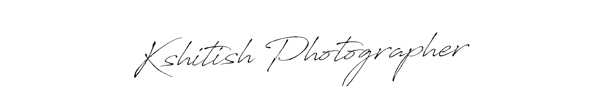 Also we have Kshitish Photographer name is the best signature style. Create professional handwritten signature collection using Antro_Vectra autograph style. Kshitish Photographer signature style 6 images and pictures png