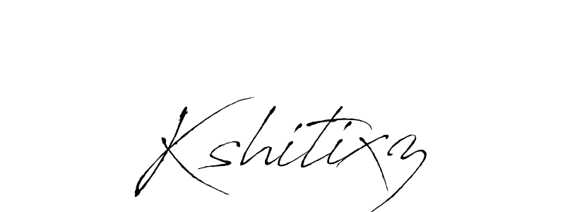 Design your own signature with our free online signature maker. With this signature software, you can create a handwritten (Antro_Vectra) signature for name Kshitixz. Kshitixz signature style 6 images and pictures png