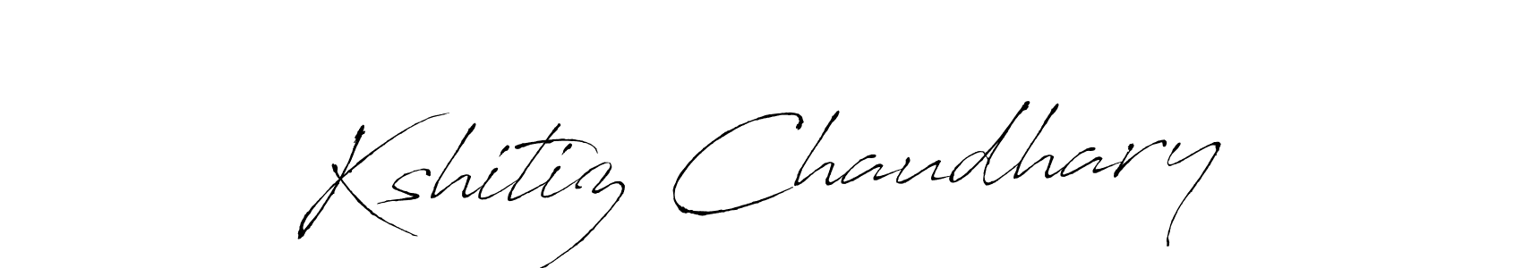 if you are searching for the best signature style for your name Kshitiz Chaudhary. so please give up your signature search. here we have designed multiple signature styles  using Antro_Vectra. Kshitiz Chaudhary signature style 6 images and pictures png