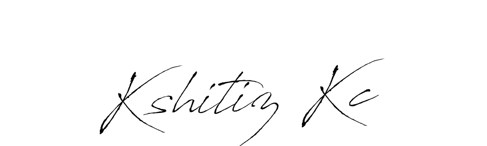 Also You can easily find your signature by using the search form. We will create Kshitiz Kc name handwritten signature images for you free of cost using Antro_Vectra sign style. Kshitiz Kc signature style 6 images and pictures png
