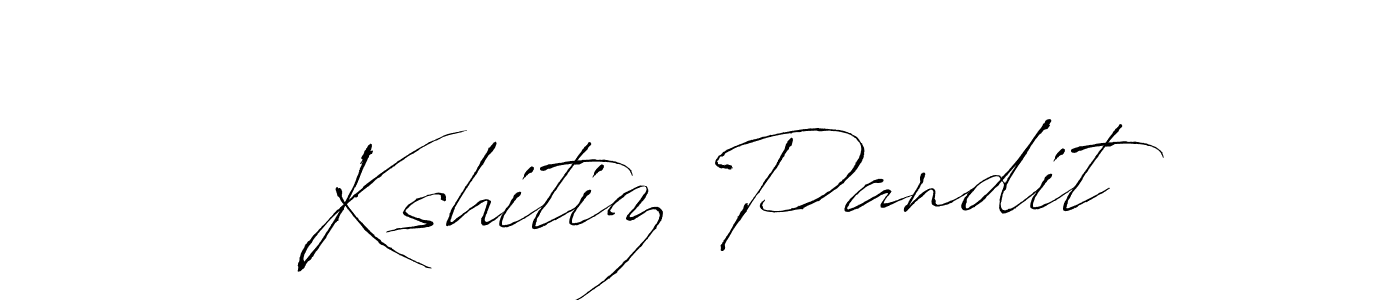 It looks lik you need a new signature style for name Kshitiz Pandit. Design unique handwritten (Antro_Vectra) signature with our free signature maker in just a few clicks. Kshitiz Pandit signature style 6 images and pictures png