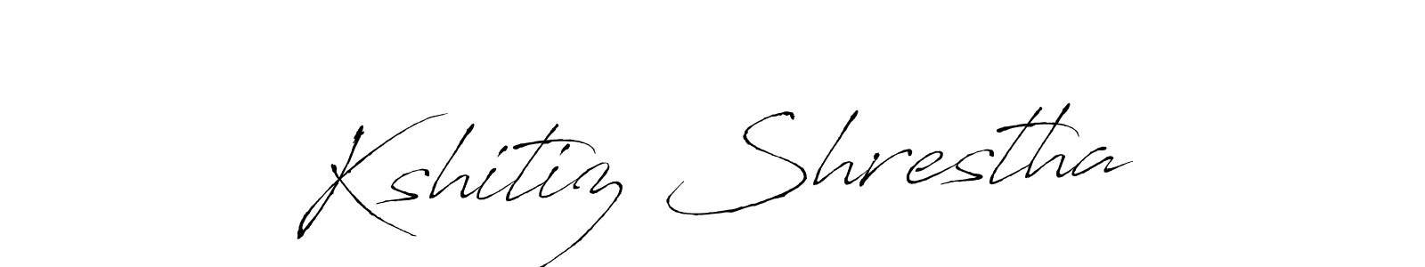 Make a beautiful signature design for name Kshitiz Shrestha. Use this online signature maker to create a handwritten signature for free. Kshitiz Shrestha signature style 6 images and pictures png