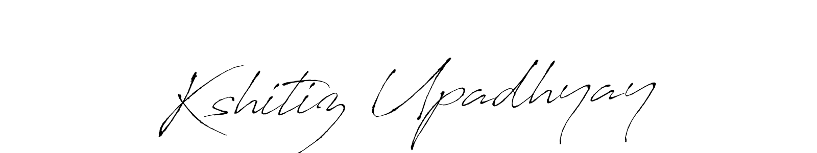 You should practise on your own different ways (Antro_Vectra) to write your name (Kshitiz Upadhyay) in signature. don't let someone else do it for you. Kshitiz Upadhyay signature style 6 images and pictures png